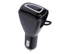 Acouto Écouteurs Simples avec Un Casque de Conduite de Charge Magnétique USB pour Conduite pour Conduire Lorsque Vous Prenez Automatiquement Un Seul écouteur Unique