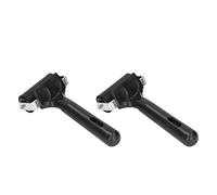 Acouto Ela Brayer RollerRubber RollerRubber Brayer 2 Pièces Rouleau en Caoutchouc de 6 Cm de Longueur Outil de Rouleau d'encre d'art pour la Gravure Peinture Artisanat Estampage Qui Est Durable