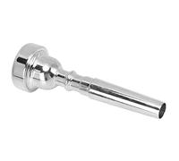 Acouto Embouchure de Trompette de Remplacement Professionnelle pour Débutants Accessoires d'instruments de Musique 5C Argent et Maintien du Polissage V Embouchure de Trompette5C de Trompette
