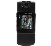 Acouto Enregistreur Vidéo Portable 1080P 1,5 Pouces IPS Détection d'écran Caméra Portable d'application de la Loi Écran IPS Caméra de Détection d'usure Corporelle