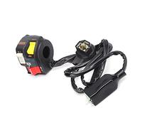 Acouto Ensemble de Commutateur de Guidon de Moto Bouton de Démarrage L/H 35200-HB9-020 Remplacement pour TRX250R 35200-HB9-020 Commutateur Numéro a pour l'usine Selon Est un Remplacement