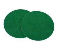 Acouto Ensemble de Jeu de Table de Hockey sur Glace, Poussoirs et Palets en Plastique Durable, Palettes de 96 Mm pour Tables de Hockey sur Air Standard (Grande Taille 96mm)