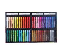 Acouto Ensemble de Pastels à l'Huile Lavables de Couleur Douce, Ensemble de Pastels à l'Huile pour Mélange de Peinture Artistique pour Artistes Débutants, Bâton de 48 Couleurs Comprenant un de à