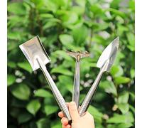 Acouto Ensemble de Truelle de Jardin Mini Ensemble de Truelle de Jardin Mini Outils en Acier Inoxydable Transplantation à la Main 8,9 Pouces Jardinage pour Plantes Domestiques et Plantes Succulentes