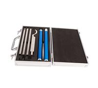 Acouto Ensemble d'Outils de Tournage du Bois 8 Pièces avec Poignées en Alliage d'aluminium, Clés à Outils, de Tour à Bois en Carbure à Utiliser Rester Long Lat, de Tour à en CarbureEnsemble ' de