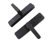 Acouto Entrée sans clé Double Carte IC Mot de Passe d' Digitale clé Mécanique Déverrouillage de l'application Mobile pour le Corps de Double Serrure être utilisé Digitale (#1)