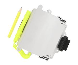 Acouto Espace D'écriture de Poignet de Plongée sous-Marine en Ardoise Réglable pour Les Plongeurs avec Accessoire de Plongée au Crayon, en Matériau ABS [ Les Plongeurs] [Couleur: comme Image montrée]