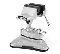 Acouto Étau de Serrage à 360°, Largeur de Mâchoire de 70 Mm, Pince de Table pour établi, Travail du Bois, Propriétés Mécaniques, Pinces d'aspiration, étau de Serrage, de Table, Pivotant, Pince de