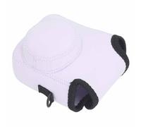 Acouto Étui pour Appareil Photo instantané, Facile à Utiliser, Anti-poussière, Bandoulière Réglable, Sac de Rangement pour Appareil Photo instantané pour Mini 12, Blanc grisâtre. Veuillez Indiquer
