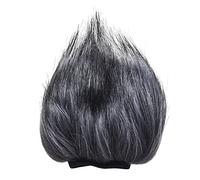 Acouto EY-M23 Pare-brise de Microphone Extérieur en Fourrure, Manchon en Fourrure Artificielle, 12 Cm X 12 Cm pour Zoom H1 H2N H4N Pro H6 pour Enregistreur D50 D100, Bruit Gris-blanc et à Partir de