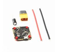 Acouto F411 HD AIO 45A Contrôle de Vol ESC Carte Intégrée STM32F411CEU6 MPU6000 2-6S Lipo pour Télécommande FPV Freestyle Racing Drones Adopte 8 Couches l'épaisseur du Vol F411 2oZ