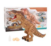 Acouto Figures de Dinosaure électrique Intelligent Light Walking SP Anim Model Kid Novelty ToysBlue Dinosaur Toydinosaur Figureslight Sound Dinosauranimal ModelKids Toys (Pulvériser des Dinosaures