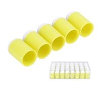 Acouto Finger Daubers Finger Paint Ensemble de 40 Tampons éponges pour Doigts, Outils de Mélange d'encre Polyvalents pour l'artisanat, Faciles à Utiliser avec Boîte de Rangement pour la Peinture