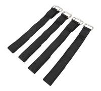 Acouto Fixation d'outils Retrait Sangle Métalle Porte-boucle pour Rack de Toit pour Camions Remorques Motobikes 4pcs Set 4 Contient des Sangles Support de Métal pour Rackshovel Mountroof Rack (4PCS)