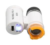 Acouto Fonction de Détection du Microscope Microscope LED à Large Irradiation d'imagerie Plus Claire PortableMicroscope Co à Grossissement 60xMicroscope PortableMicroscope 60xMini Portable (#2)