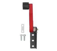 Acouto Galet Tendeur de Courroie, Stabilisateur pour F3 RT 2014-2024, Conception à Double Roulement en Alliage D'aluminium avec Rondelles et Vis (rouge)