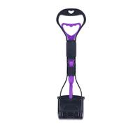 Acouto Gandage de Caca de Chien Scooper Multifonctionnel Portable Dog Poop Pick Up Tool Ergonomic Pooper Scooper pour Animal de Compagnie Conçu avec éviter la Manche