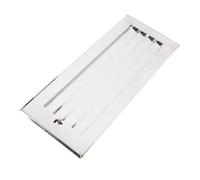 Acouto Grille d'aération à Persiennes en Acier Inoxydable 32 87x13 19 Pouces, Couvercle de Gril Rectangulaire, Persienne de Ventilation pour Bateaux, Yachts, Camping-Cars Premium 316 Offres T