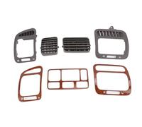 Acouto Grille D'aération de Voiture AC Air Outlet Vent Grill Dash Side Vent Remplacement pour LC100 1998-2007 Conduite à Gauche avec Couvercle Garniture Set Ventilation
