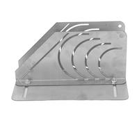 Acouto Guide de Coupe de Tuyau D'isolation, Outil de Coupe de Tuyau en Mousse de Caoutchouc à 45 Degrés, Fixation de de Taille Réglable avec 4 Tailles D'arc pour Tubes de