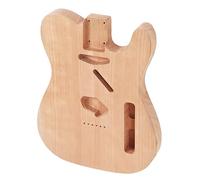 Acouto Guitare électrique Inachevée Acajou Bricolage Remplacement de Corps de Guitare électrique Professionnelle Blanc GSB11 Peignez et Vous-même un Baril de InachevéGuitare Inachevée (GSB10)