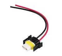 Acouto H11 Phare de Phare de Brouillard Réchauffage du Câblage du Câblage Femelle Plug de Connecteur Ceramic Connecteur Adaptateur Câteur de de Lampe de Brouillard