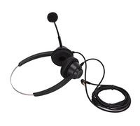Acouto H360D-2 5 Casque Téléphonique Binaural pour Service Client avec Micro HD pour Les Téléconférences du Centre d'appels de Bureau Ne Provoque Pas Le Casque Téléphonique EnsuCasque pour