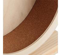 Acouto Hamster Petits Animaux Maison en Bois Drôle Roue Course Repos Jouer Exercice Jouet à Votre Amende Est - Hamster ToyHamster HouseHamster NestWooden HouseWooden Toy (M 25,5 cm/10,04