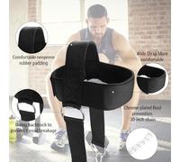 Acouto Harnais de Cou Réglable pour l'entraînement du Cou avec Large Sangle Rembourrée de 30 Pouces, adapté au Entièrement en Métal Conçu pour l'entraînement et le d'exercice