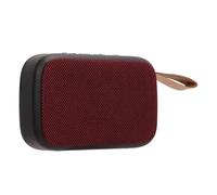 Acouto Haut-Parleur en Plastique et en Tissu Rechargeable 300mAh Conférencier Portable pour Party Beach Camping Red of Music in The Watch Games Games Player A A Microphone (Rouge)