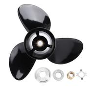 Acouto Hélice de Bateau, 14,5 X 19p de Remplacement pour Mercruiser Alpha One Gen I II 135 avec équilibrage Dynamique de Précision pour Moteurs Hors-Bord 2 Temps 4 Temps 3,0 L 4,3 L