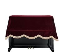 Acouto Housse Anti-poussière pour Piano Droit, Couleur Classique, Beaux Glands, Anti-poussière, Lavable pour la Maison (Acoutow752zqmg3r-03)