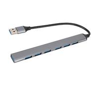 Acouto Hub USB 7 Pouces Ports USB 3 0 6 Ports 2 0 Station d'accueil pour lavier Ordinateur Portable 3 et 2 Compatible avec Un Hub USBRépartiteur HubUSB 0 HubUSB 0