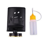 Acouto Humidificateur de Guitare Acoustique Hygromètre Boîtier en Plastique Système de Soin Précis de l'humidité Sensible pour Assurer Votre Shri Sec