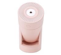 Acouto Humidificateur Portable USB Automatique Rotation Super Silencieuse Petit Bureau Humidificateur de Brume Fraîche pour la Chambre à Coucher Voyage Rotation Humidificat Portables (PINK)