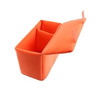 Acouto Insérer Un Sac d'insertion rembourré pour Appareil Photo Sac de Séparation Intérieure pour Appareil Photo Qui Protège de 2 Sacs pour (Orange)