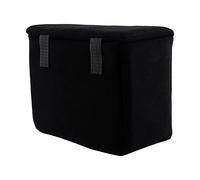 Acouto Insérer Un Sac d'insertion rembourré pour Appareil Photo Sac de Séparation Intérieure pour Appareil Photo Qui Protège de 2 Sacs pour (Black)