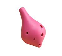 Acouto Instrument de Musique Simple Ocarina Alto C à 6 Trous pour les Mélomanes et les Débutants en Création musicale ! an P 6 Trous OcarinaRésine Ocarina6 OcarinaAlto C OcarinaFlûte Traditionnelle6