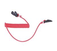 Acouto Interrupteur D'arrêt D'urgence Longe de sécurité Lanyard PVC + ABS MATÉRIAUX ABS, 0176288 Remplacement, Outil Essentiel de L'opérateur de Bateau - Johnson OMC Outboard Motors