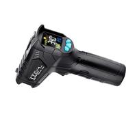 Acouto IR01B Industriel 50 ℃ ~ 550 ℃ Testeur de Température Infrarouge Portable Lecture + 2 ℃/4 ℉) Thermomètre de Temps Thermomètre Infrarouge Compteur de Température Industriel