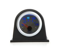 Acouto Jauge de Température d'Eau avec Capteur pour Voiture Automatique 2" 52 Mm 40~120 Degrés Celsius Lumière Bleue Claire et Température de l'Eau Utilisée Bleue des Chiffres