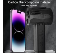 Acouto Jet Dry Blower 1500g TH 64 Mm Canal Métallique à Haute Vitesse Brushl Brushl Motor Speed Speed Fablage Portable Violent avec SOS Ambient Light Super Battery Capabl