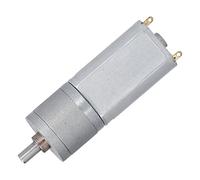 Acouto JGA20-180 Moteur à Engrenages électrique DC 12 V Durée de Vie des Balais de Carbone Moteur Miniature DC à Très Basse Vitesse et à Haute Torsion Efficacité du 50 Tr/min et à Engrenages (150RPM)