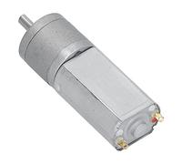 Acouto JGA20-180 Moteur à Engrenages électrique DC 12 V Durée de Vie des Balais de Carbone Moteur Miniature DC à Très Basse Vitesse et à Haute Torsion Efficacité du 50 Tr/min et à Engrenages (100RPM)