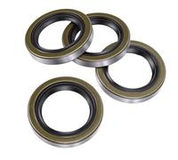 Acouto Joints de Graisse de Roue de Moyeu D'essieu de Remorque, Remplacement pour les Essieux EZ Lube 3500lbs 84 Broches, avec 4 Joints et 4 Broches, S'adapte à la Plupart des Moyeux à