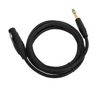 Acouto JORINDO XLR Femelle vers /4in 6,35 Mm Câble d'interconnexion équilibré Cordon de microphoneJD6003- / 0,8 Pi Blindage en Cuivre avec Câble de QualitéCâble XLRCâble de MicrophoneCâble