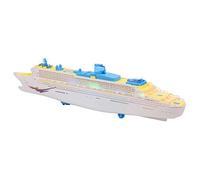 Acouto Jouet de Bateau à Musique électrique, Jouet de Bateau Hautement simulé avec Lumières, Effet Sonore, Sa Direction, de, de à Musique, de électrique, de, de avec Lumières, pour Enfants