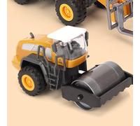 Acouto Jouet de Véhicule de Construction en Alliage 55 Véhicules de Transport Ensemble de Jeu de Site Jouets pour Enfants Garçons La Taille du Chariot élévateur Est Facile à Ranger e Véhicule