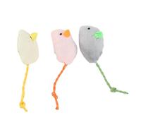 Acouto Jouet en Peluche Interactif pour Chat et Chaton d'intérieur Qui Pas Un Animal de Compagnie. Jouet en Peluche pour Chat. en pour de Simulation en