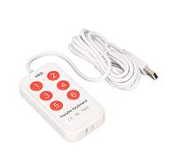 Acouto Keys de Clavier Programmable SM USB 6 Touches Proprogrammation Personnalisation Contrutateur de Commutateur Portable pour la Numérisation d'image à l'hôpital